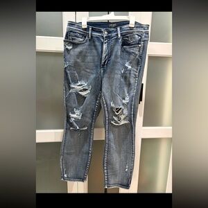 Judy Blue Relaxed Distressed Denim